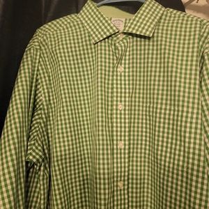 Lot of 2 Men's Brooks Brothers Dress Shirts 2XL XXL